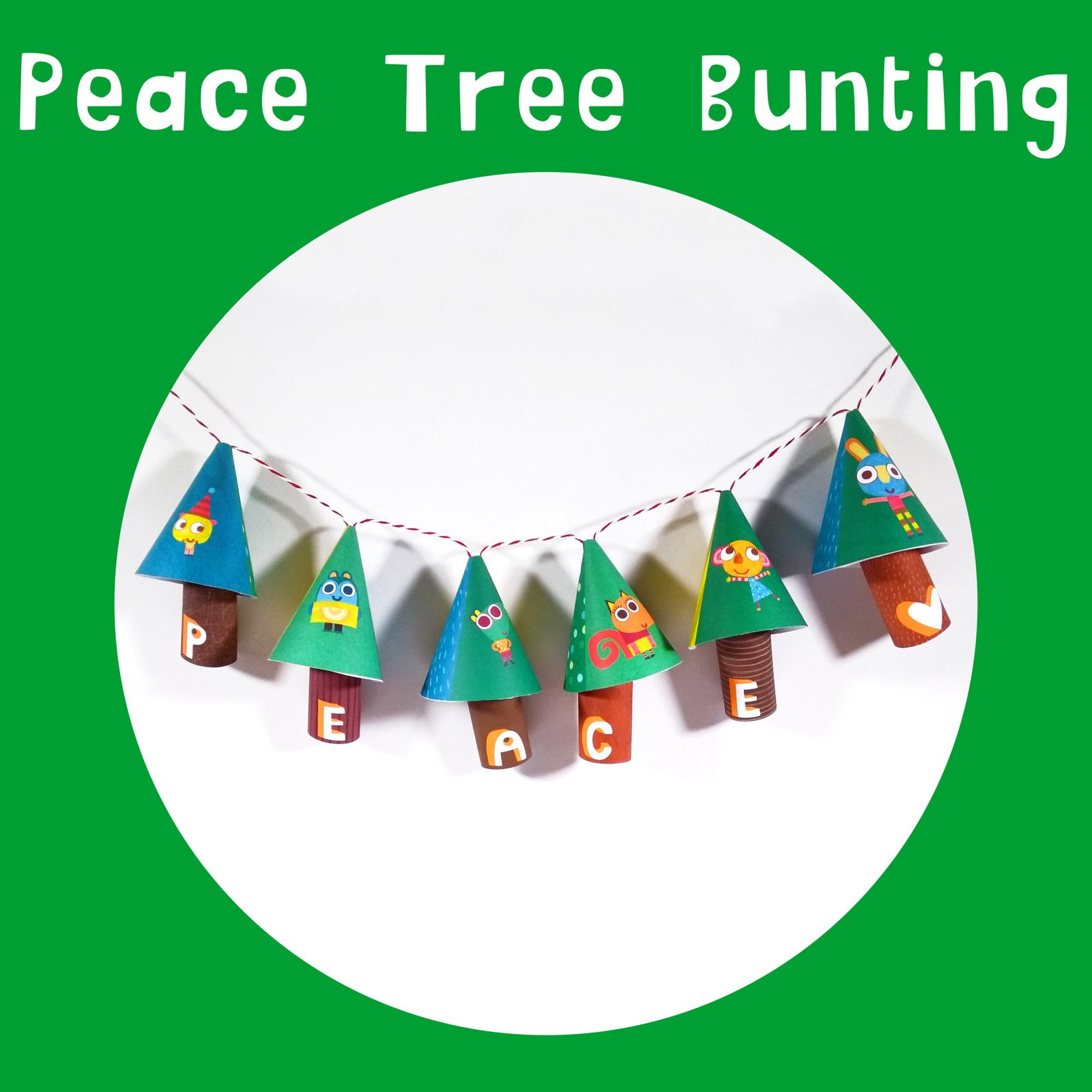 Peace Tree Bunting